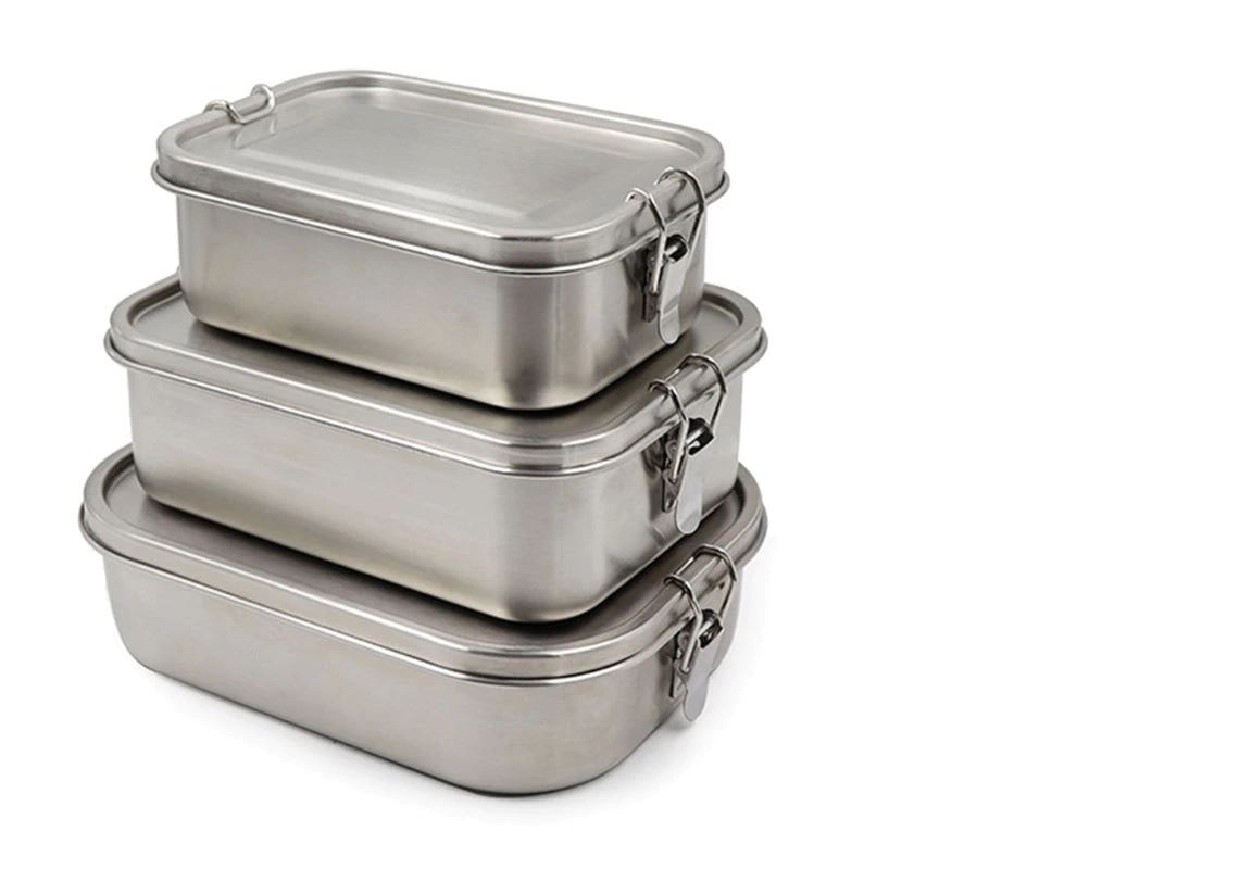 Stainless Steel Lunch Box, 1400 Ml, Stainless Steel Lunch Box, Leak-proof Lunch  Box, Lunch Box With