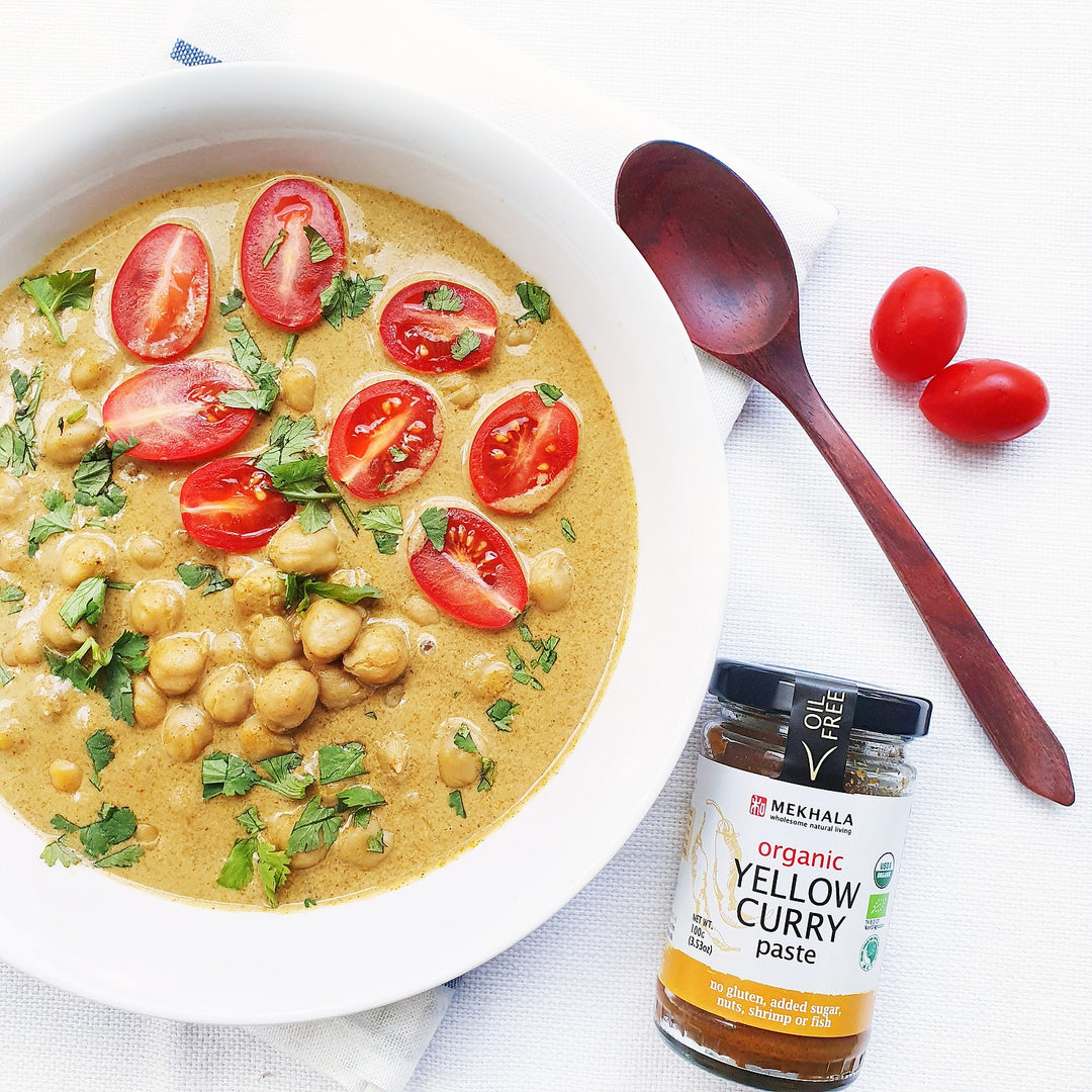 Vegan Chickpea Yellow Curry