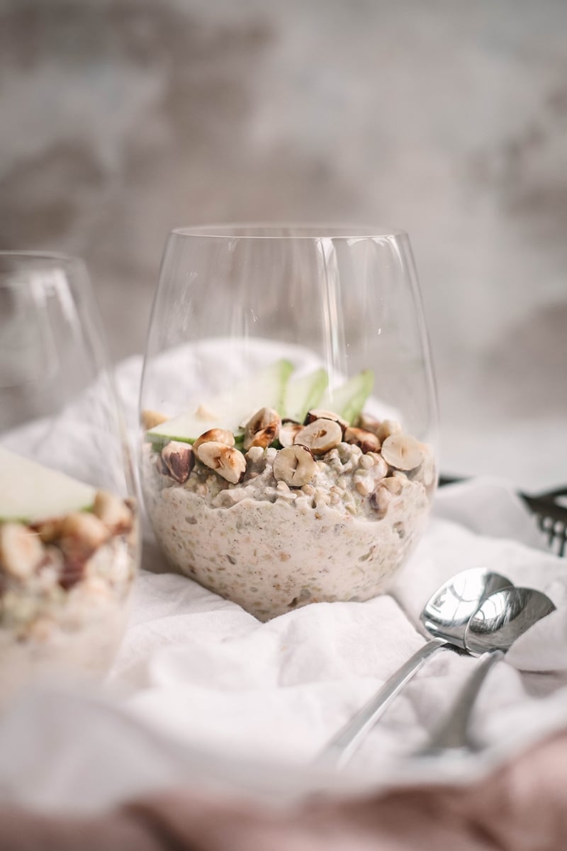 Pear & Hazelnut Bircher Muesli