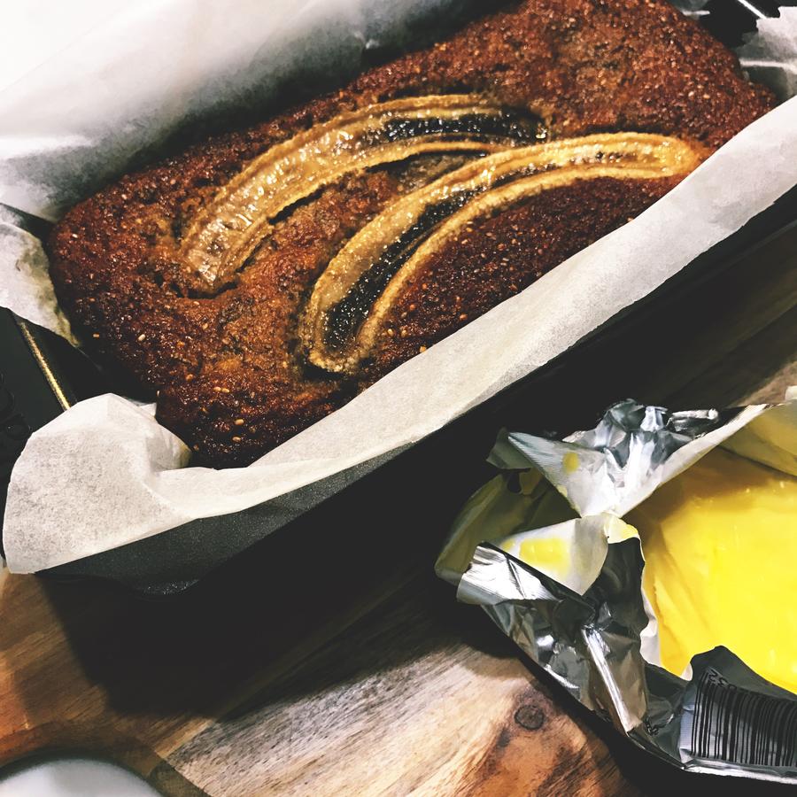 Breakfast Banana Bran Loaf