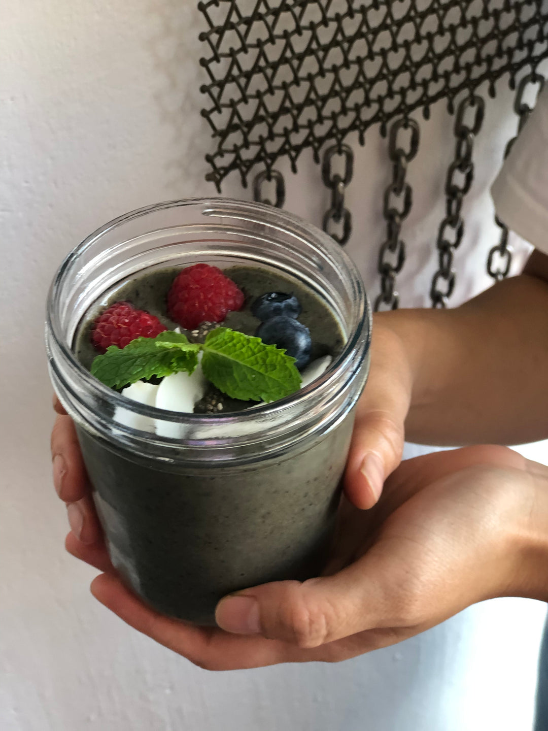 Blueberry Smoothie (Hemp Protein Powder)