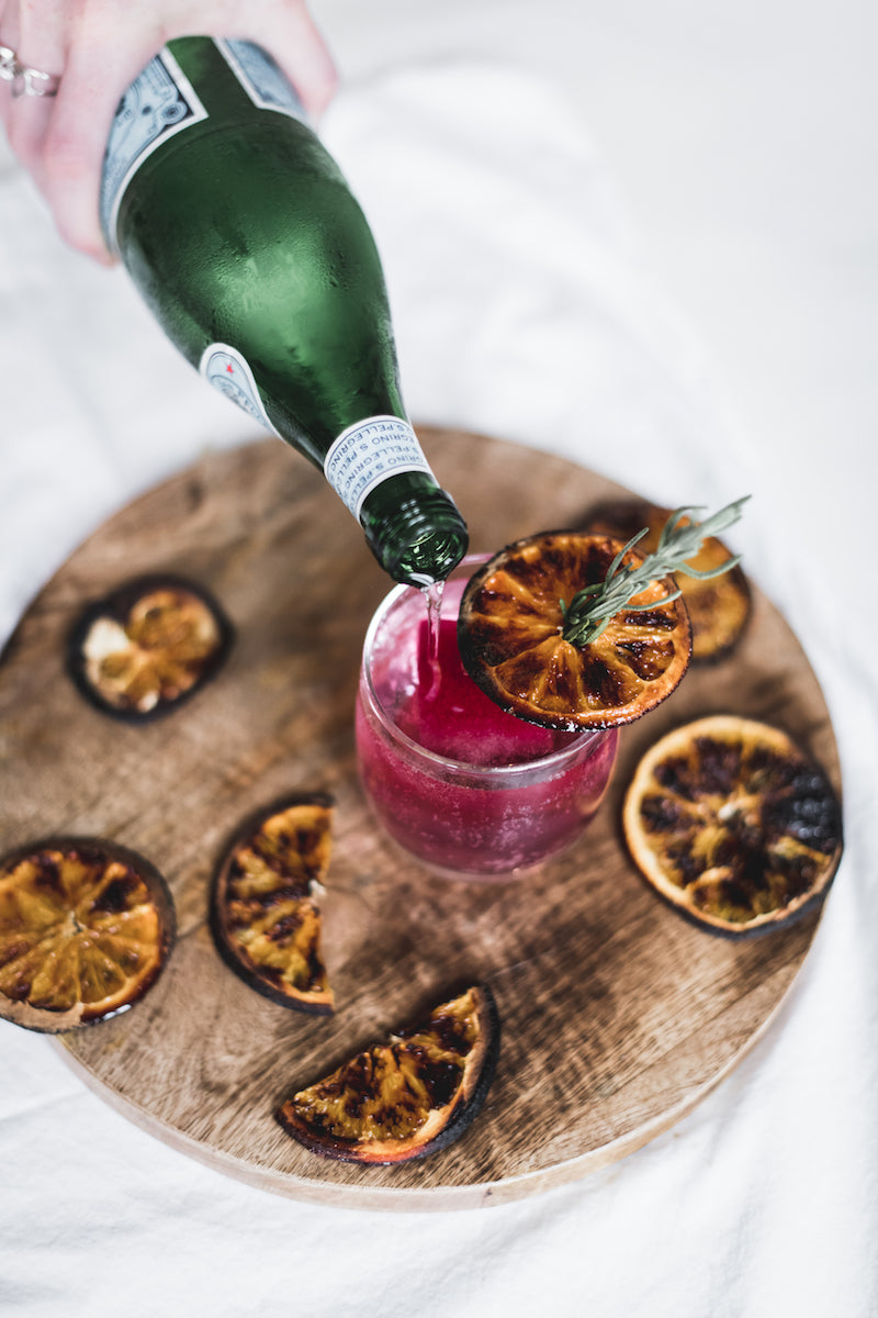 Christmas Lunch Drink Idea – Hibiscus Ice Blocks