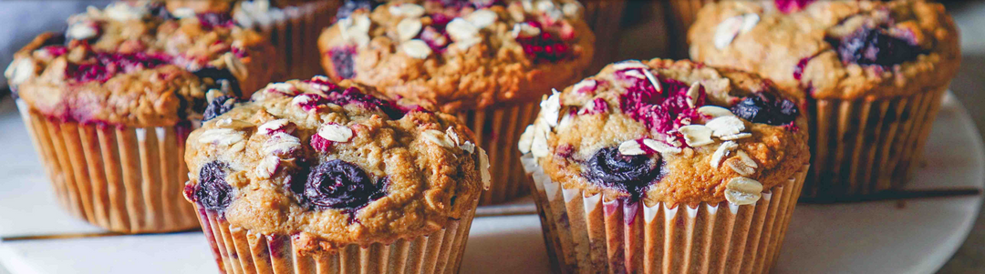 Vegan Blueberry-licious Muffins