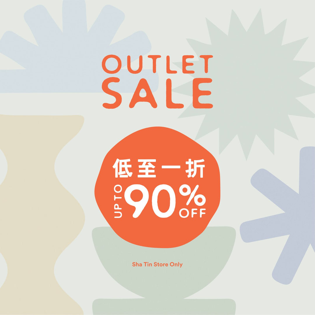 沙田店秋季開倉優惠登場 🔔 精選貨品低至 1️⃣ 折！Outlet Sale 🛒 Up to 90% OFF!