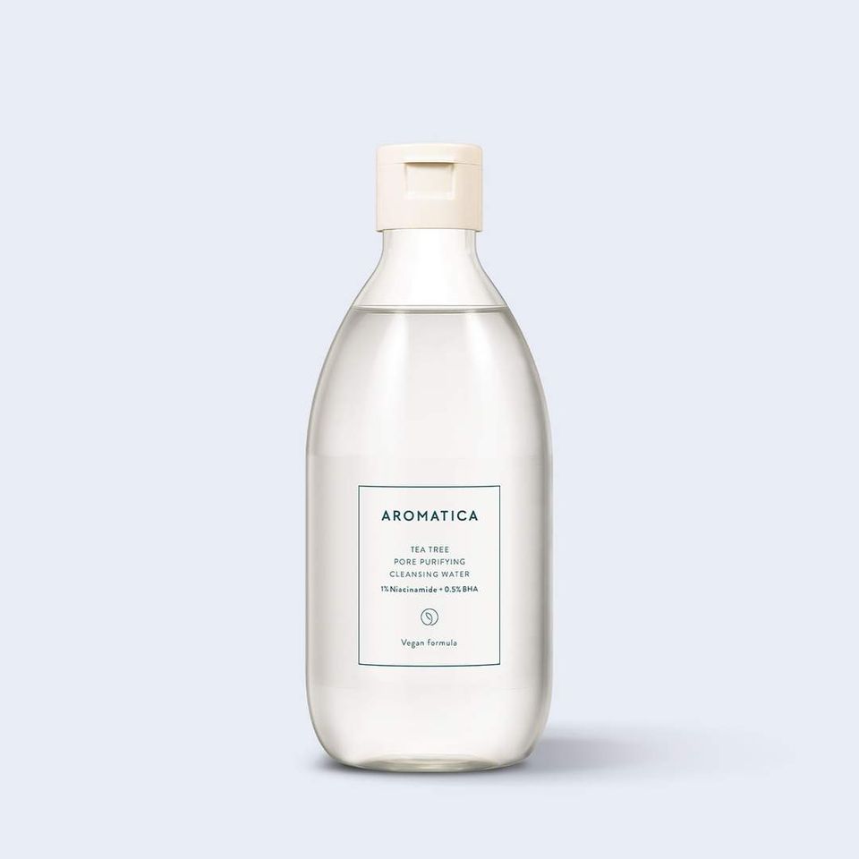 Tea Tree Balancing Micellar Cleansing Water 1% Niacinamide + 0.5% BHA - Slowood