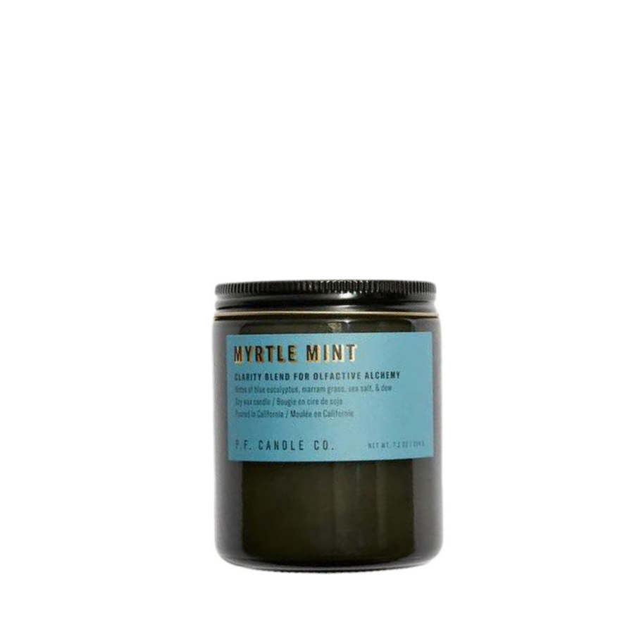 Myrtle Mint Soy Candle - Slowood