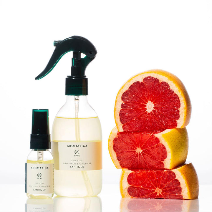 Essential Sanitizer Grapefruit & Tangerine 200Ml - Slowood