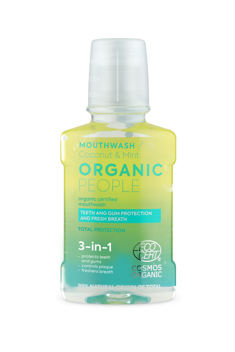 Coconut & Mint Mouthwash 250ml - Slowood