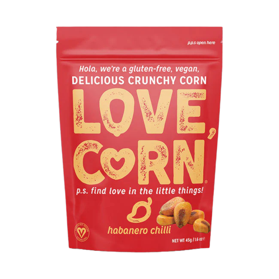 Premium Crunchy Corn - Habanero Chilli 45g