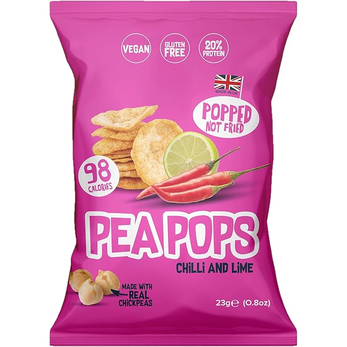 Pea Pops Chilli & Lime 23g