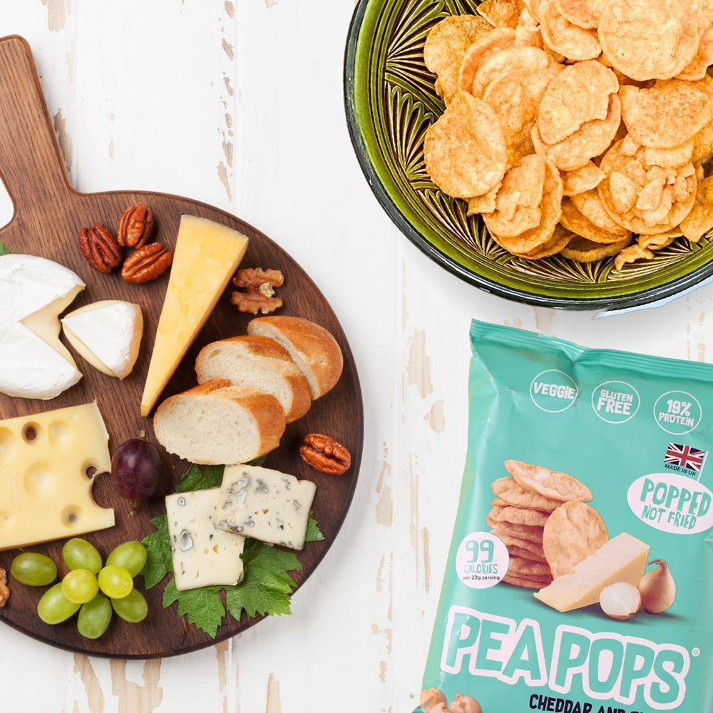 Pea Pops Cheddar & Onion 80g