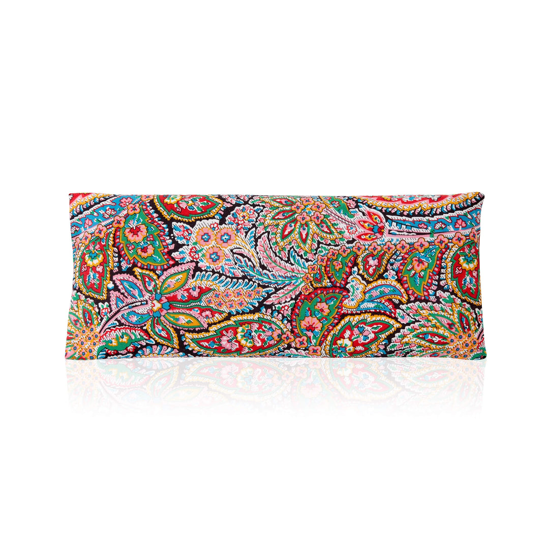 Lavender Relaxation Eye Pillow - Red Paisley Pattern