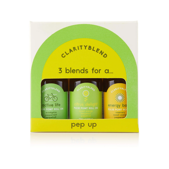 Pep Up Aromatherapy Roll On Collection Set (3 x 10ml)