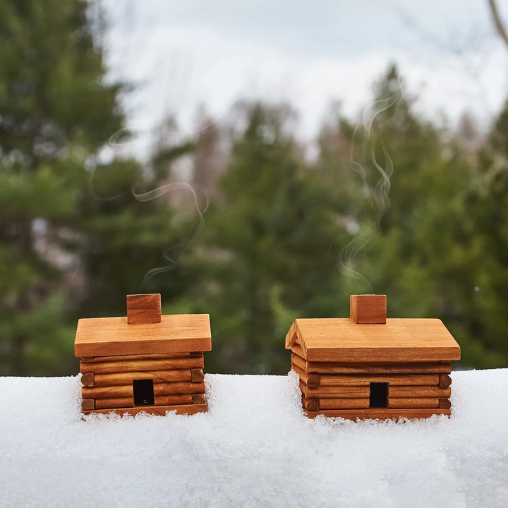 Large Cabin Burner with Balsam Fir Incense