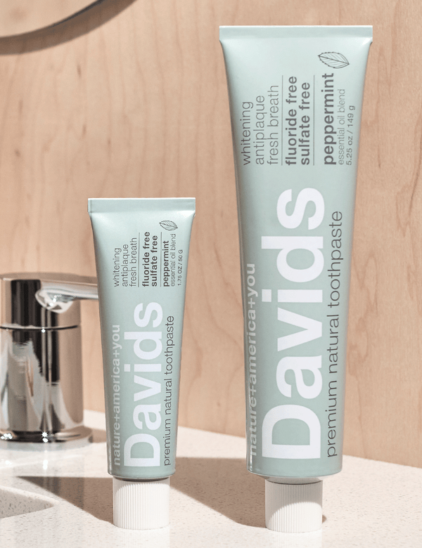 Natural Toothpaste - Peppermint Travel Size - Slowood