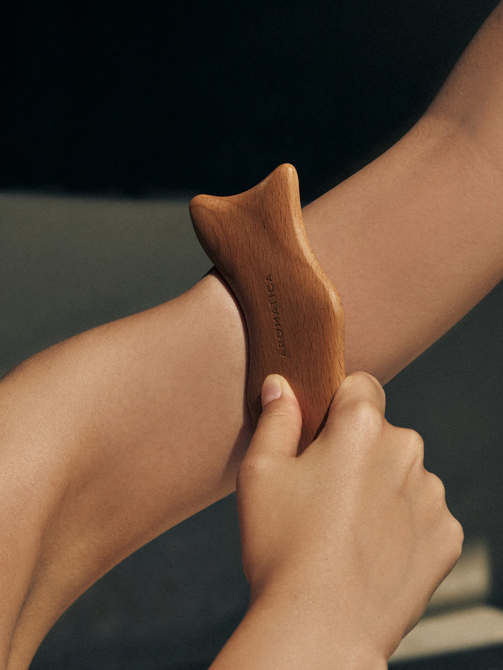 Wood Dolphin Face & Body Massager - Slowood