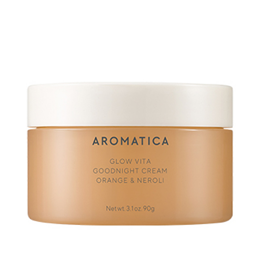 Orange & Neroli Glow Vita Goodnight Cream 90g - Slowood