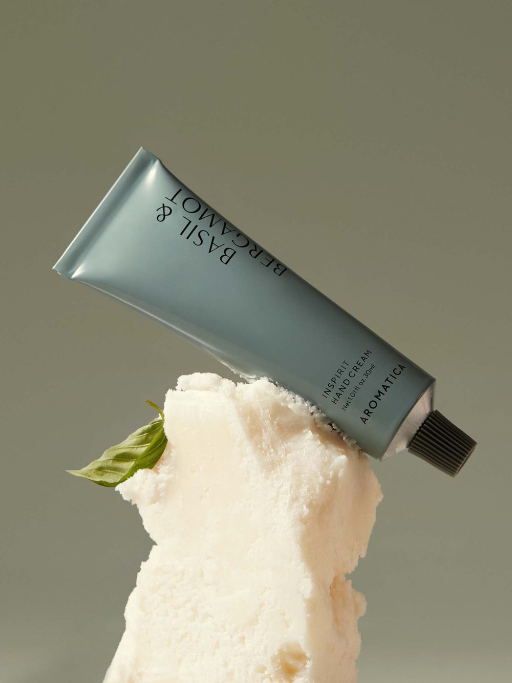 Inspirit Hand Cream - Basil & Bergamot 30g - Slowood