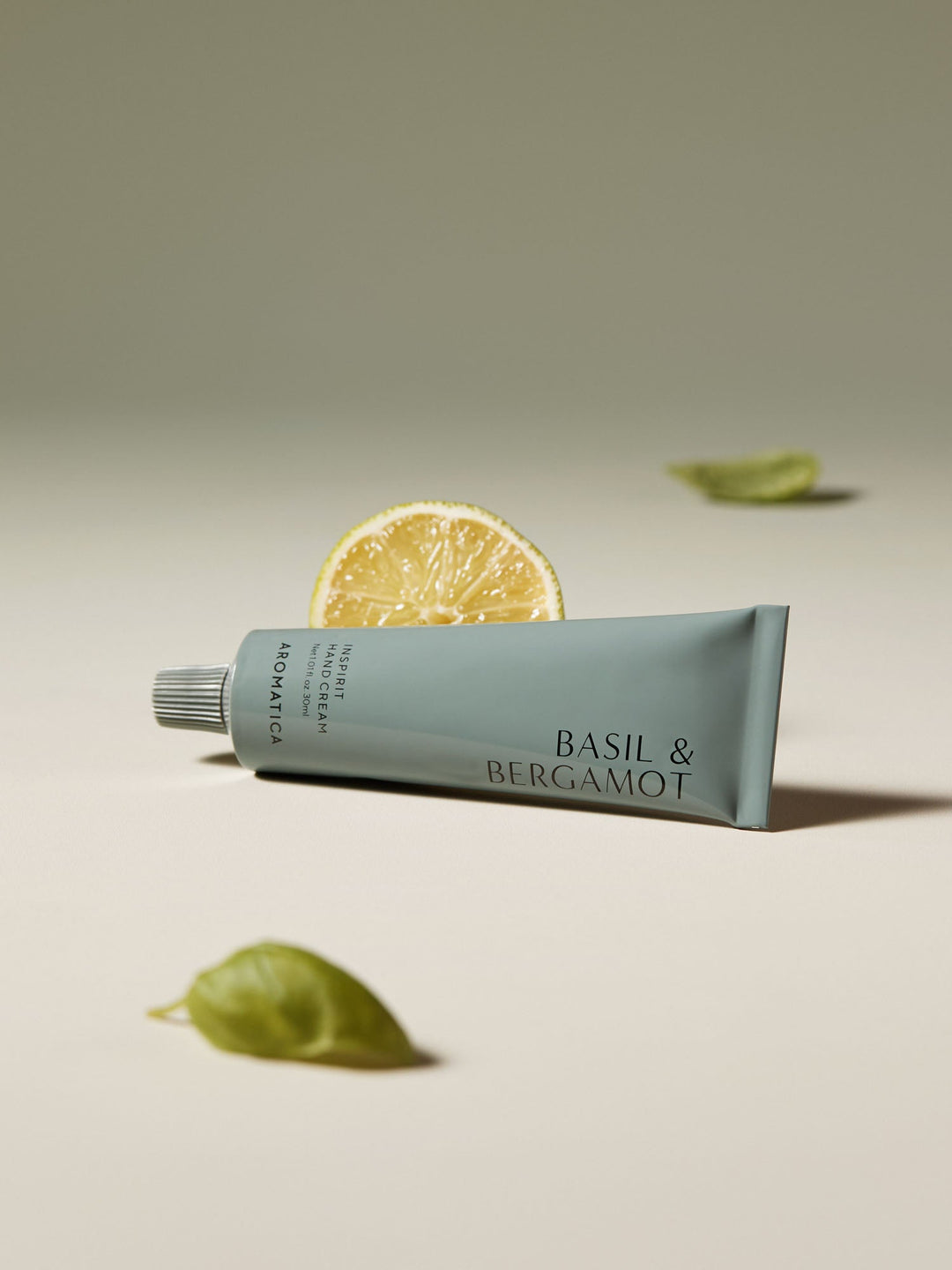 Inspirit Hand Cream - Basil & Bergamot 30g - Slowood