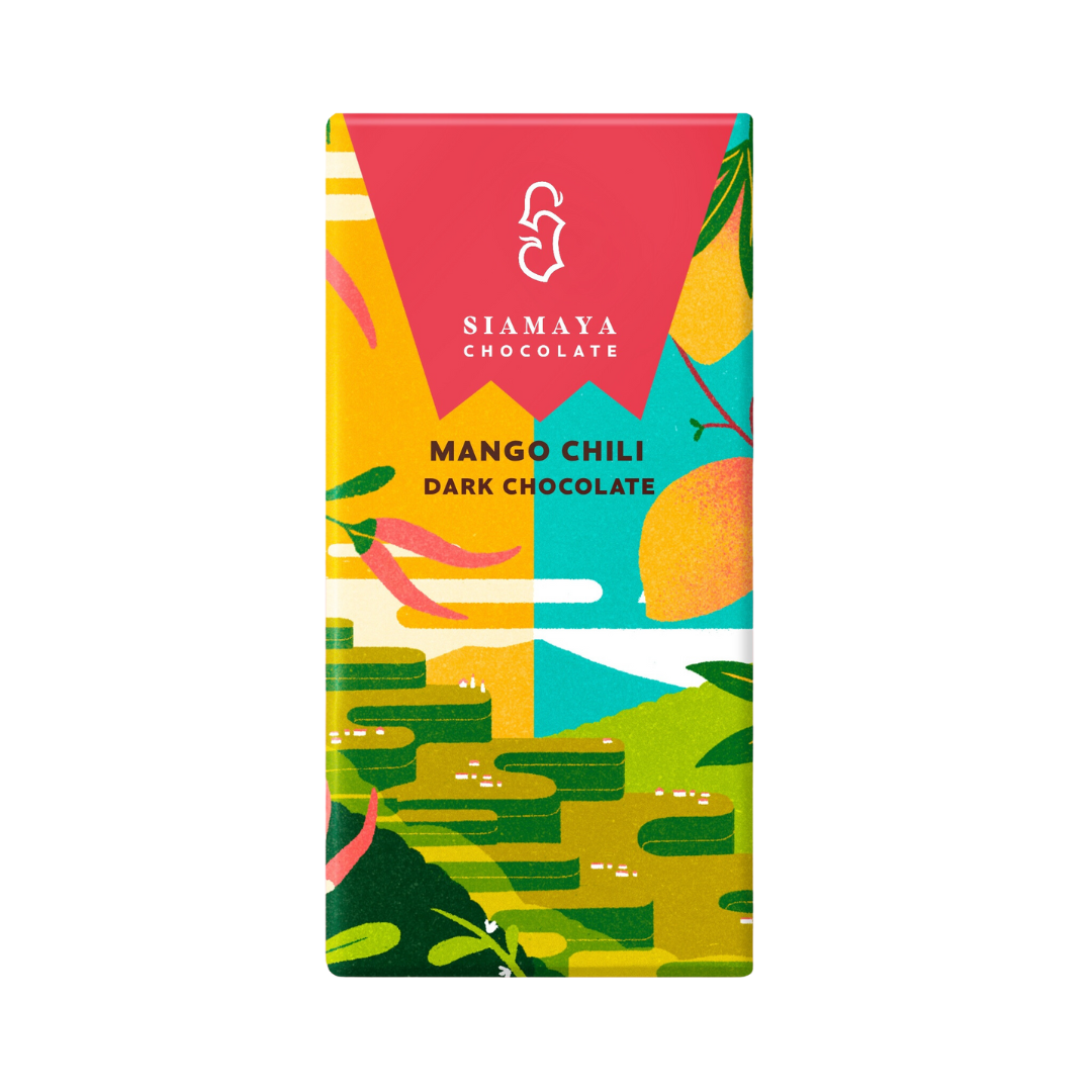 Vegan Mango & Chili 70% Dark Chocolate - Slowood