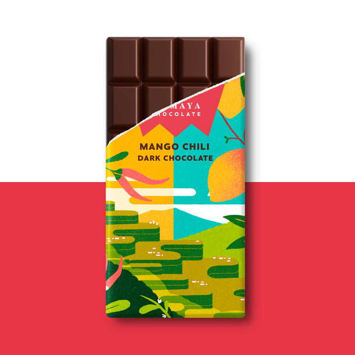 Vegan Mango & Chili 70% Dark Chocolate - Slowood