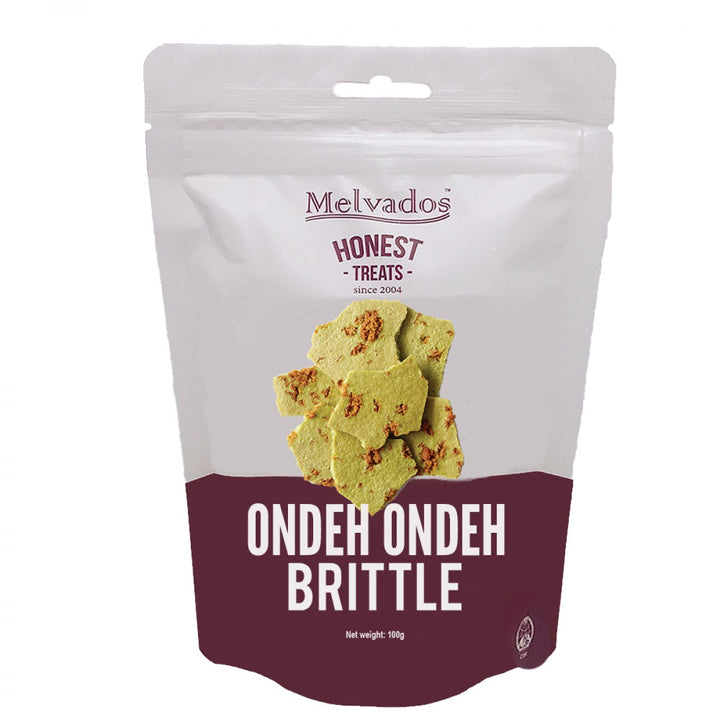 Ondeh Ondeh (Pandan & Coconut) Brittle 100g