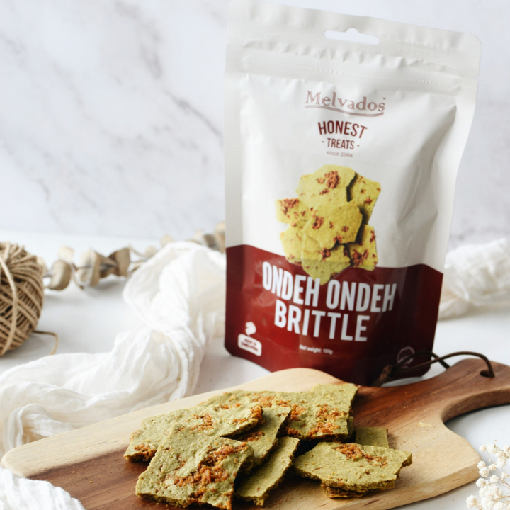 Ondeh Ondeh (Pandan & Coconut) Brittle 100g