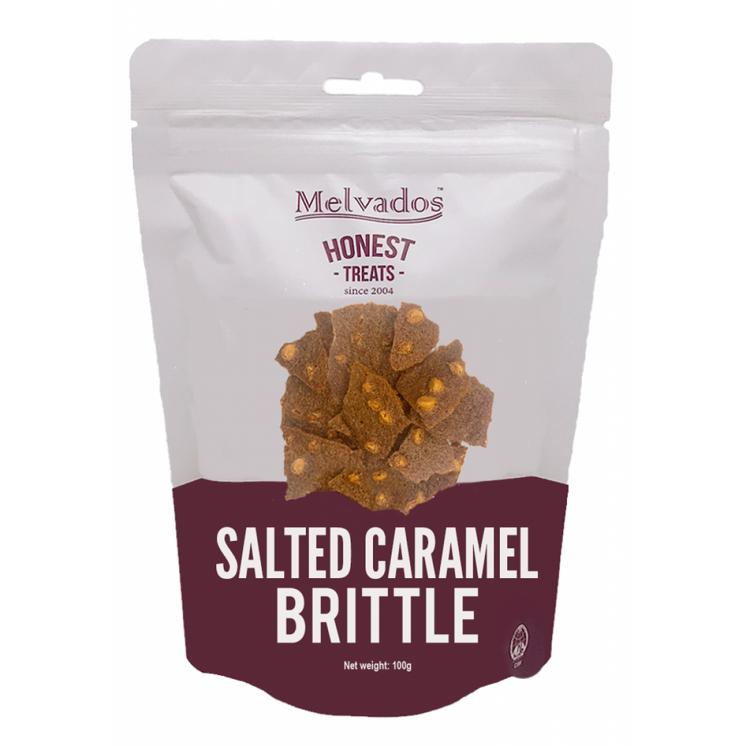 Salted Caramel Brittle 100g