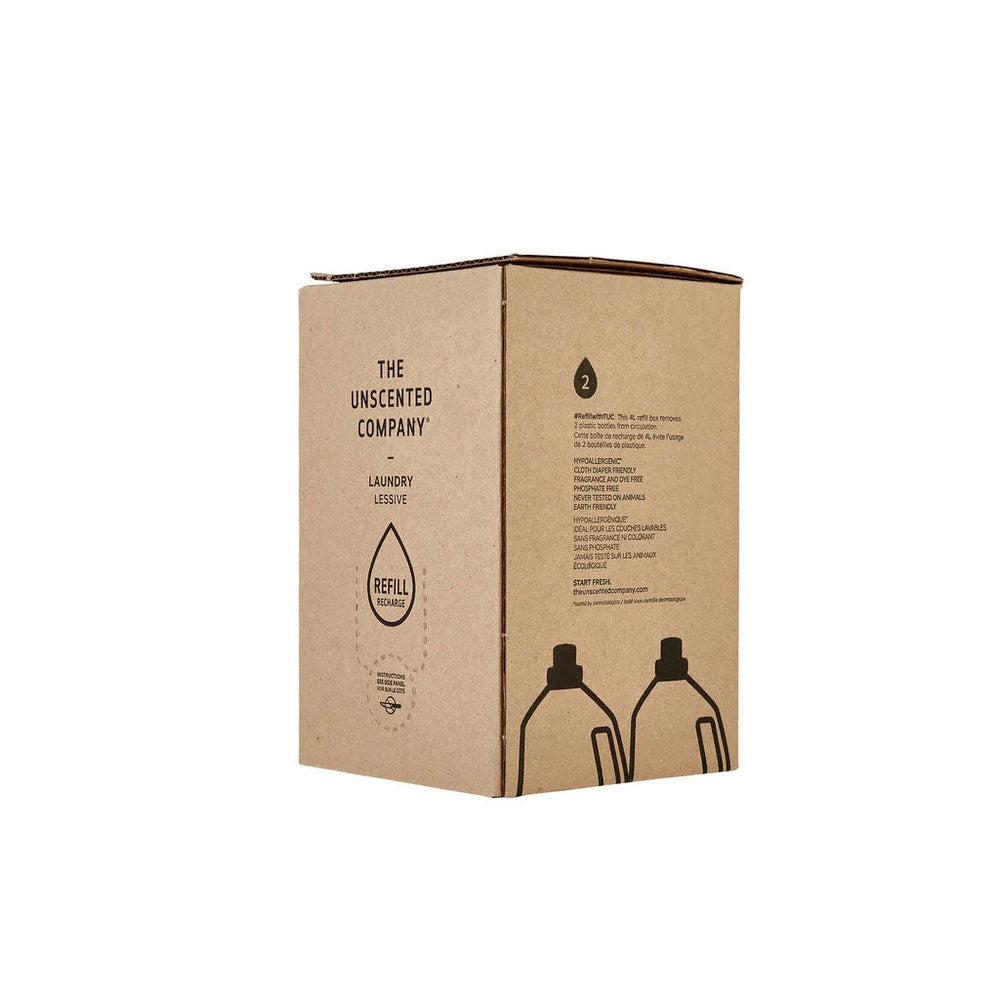 Unscented Laundry Refill Box 4L - Slowood