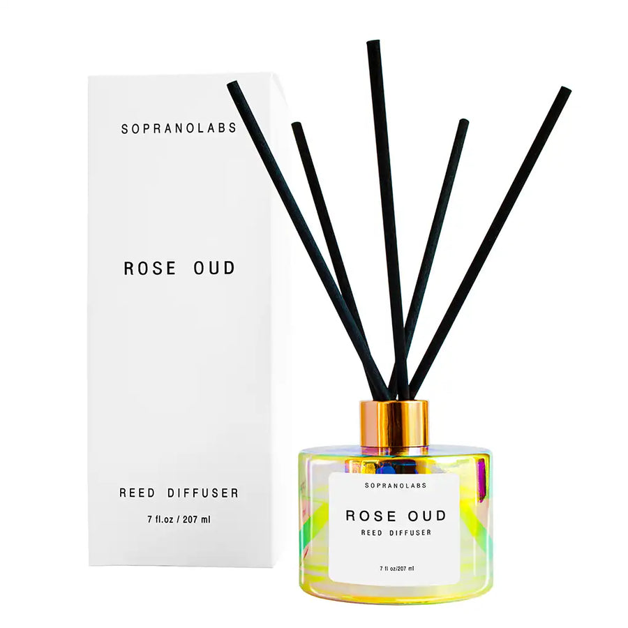 Rose Oud Reed Diffuser 207ml - Slowood