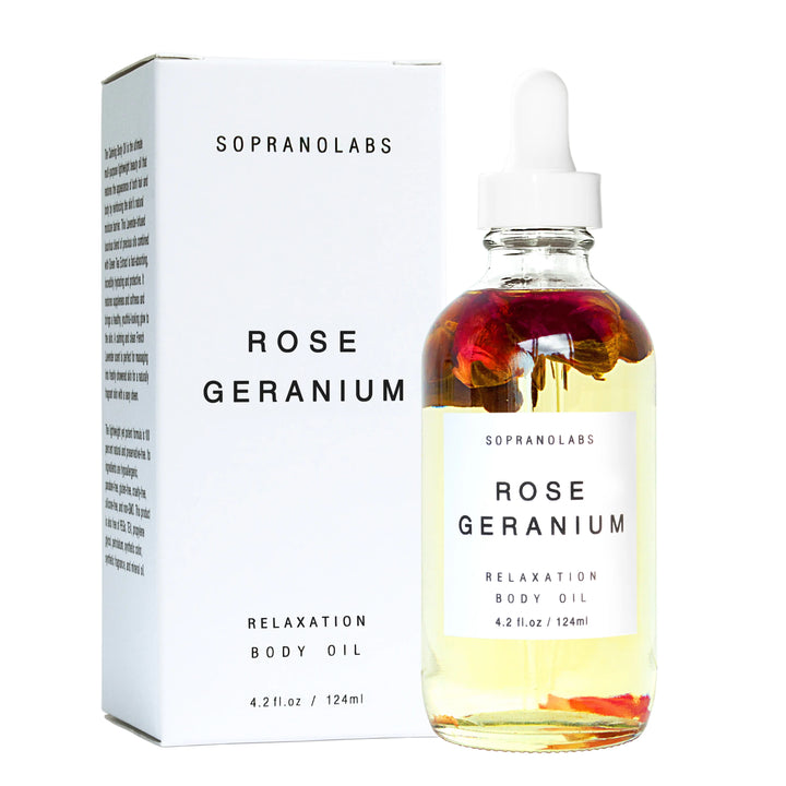 Rose Geranium Relaxation Body Oil