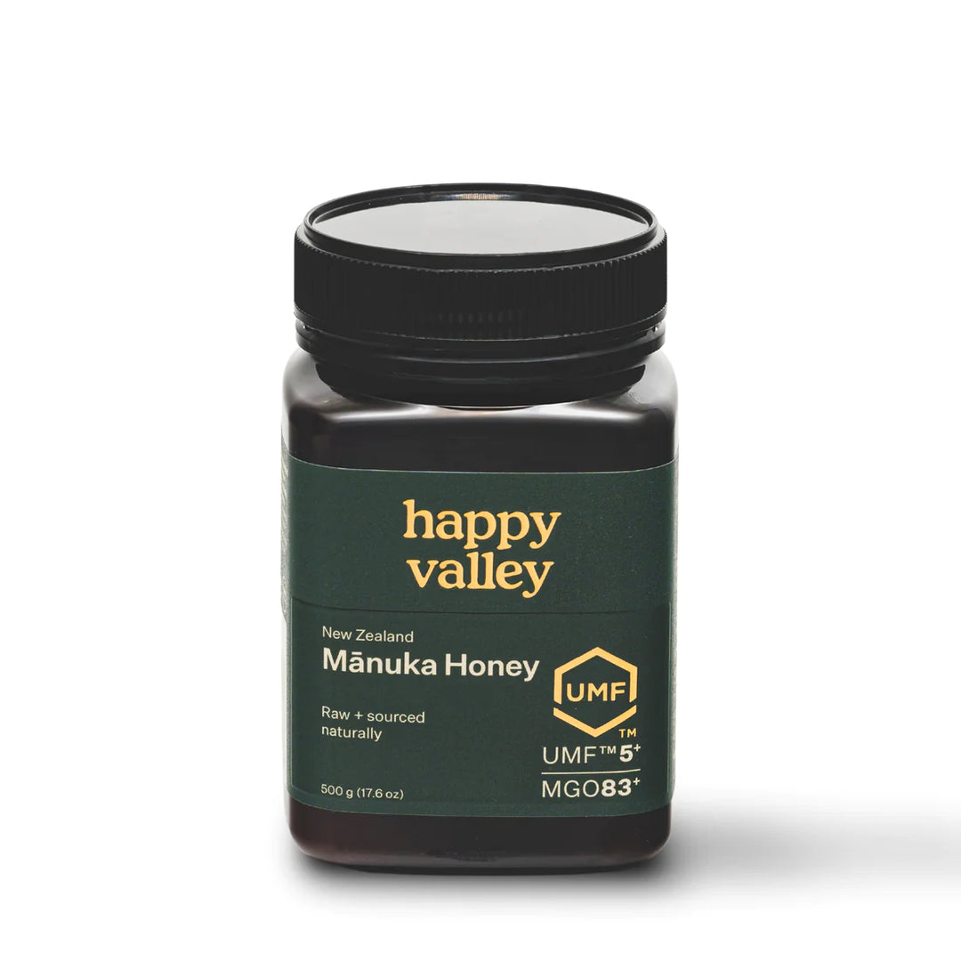 NZ UMF 5+ Mānuka Honey (MGO 83) 500g - Slowood