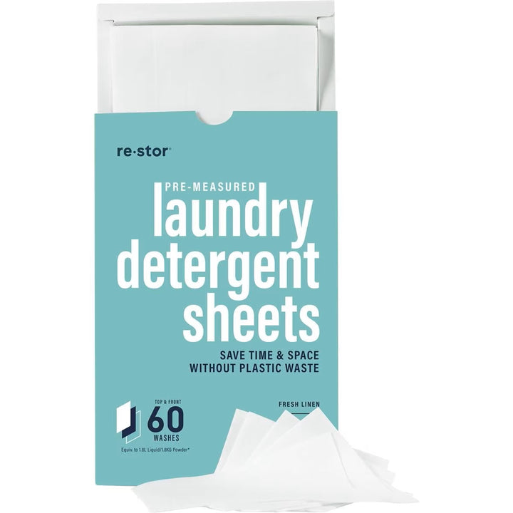 Laundry Detergent Sheets - Fresh Linen - Slowood