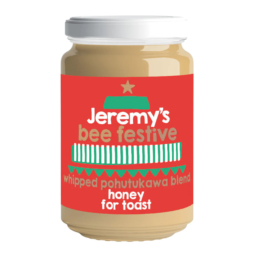 Bee Festive Whipped Honey 480g - Slowood