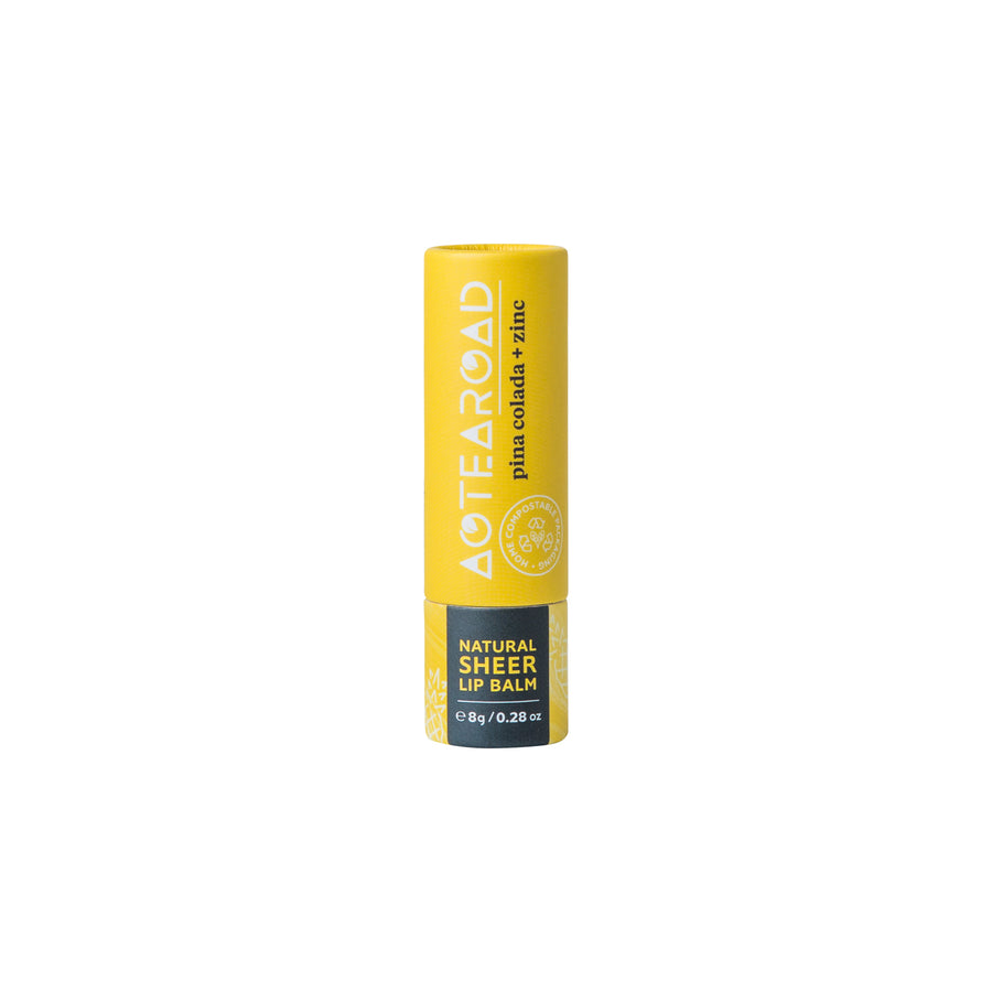 Organic Lip Balm Pinacolada + Zinc 8g - Slowood