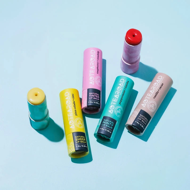 Organic Lip Balm Pinacolada + Zinc 8g - Slowood