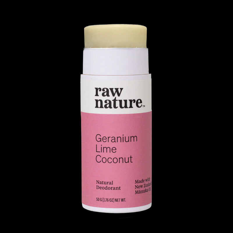 Natural Deodorant - Geranium + Lime - Slowood