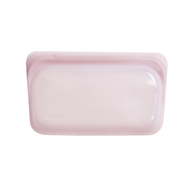 Reusable Silicone Snack Bag (Rose Quartz) - Slowood