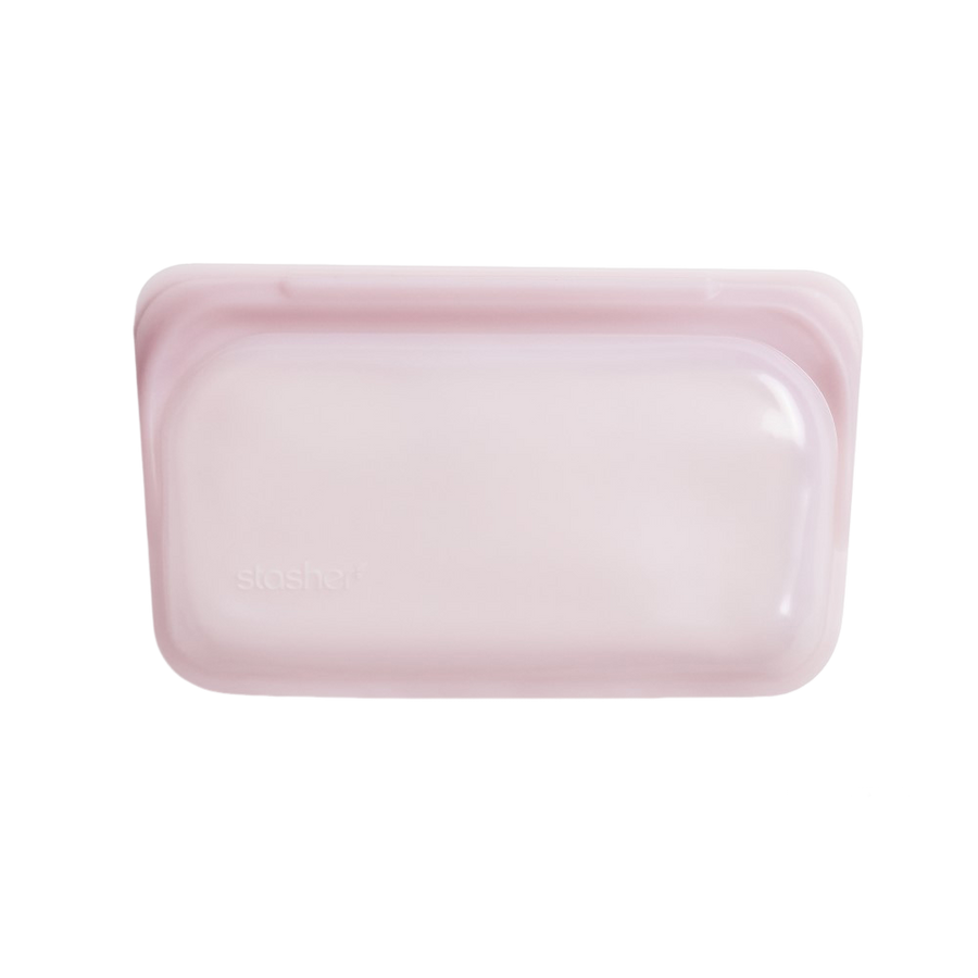 Reusable Silicone Snack Bag (Rose Quartz) - Slowood