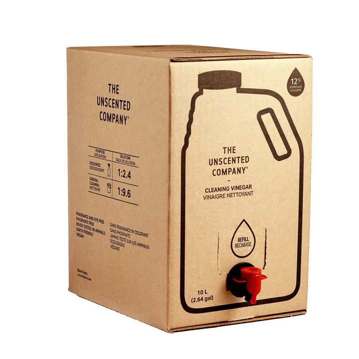 U05 - Concentrated Cleaning Vinegar, 12%, Refill Station Box - Slowood