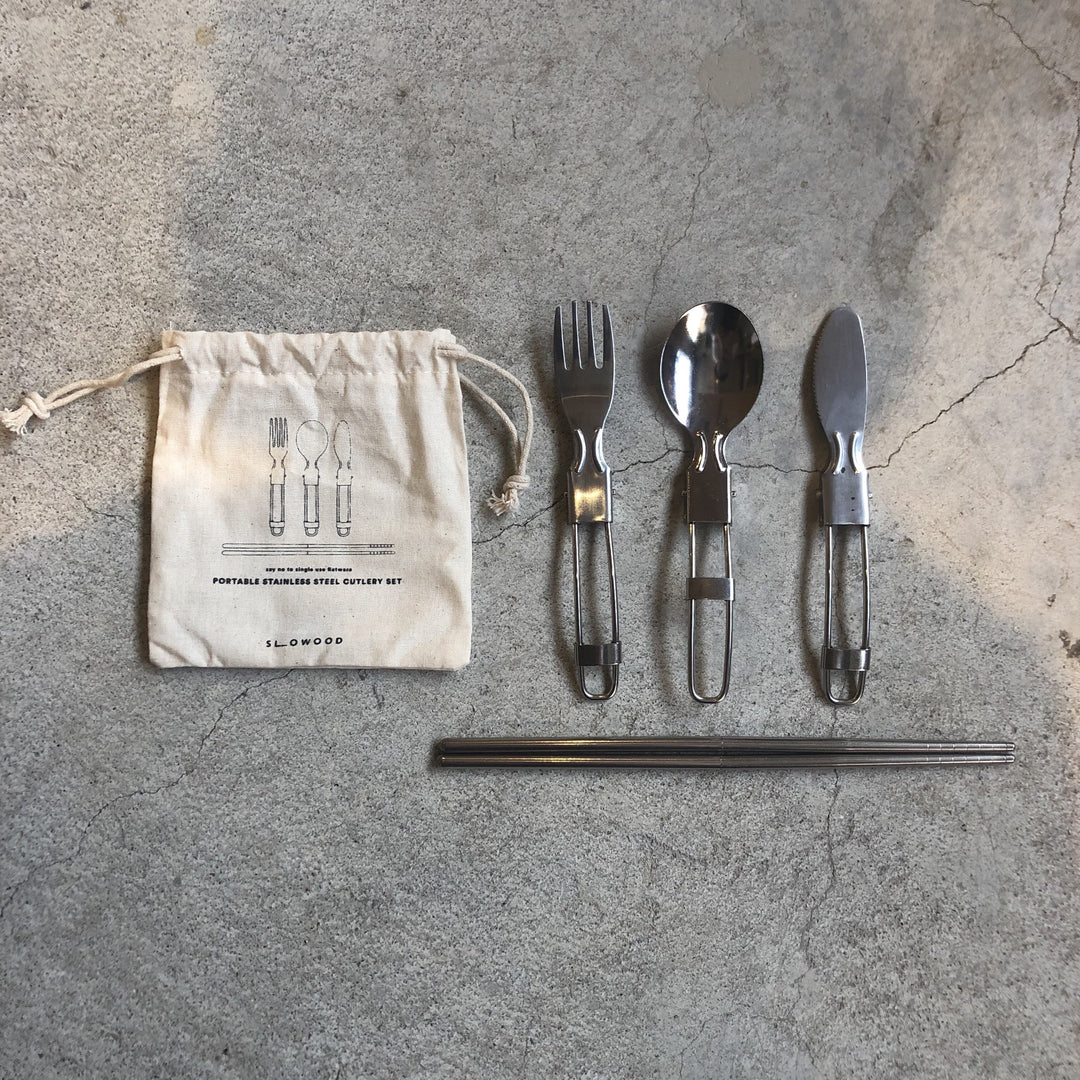 Portable Stainless Steel Cutlery Set