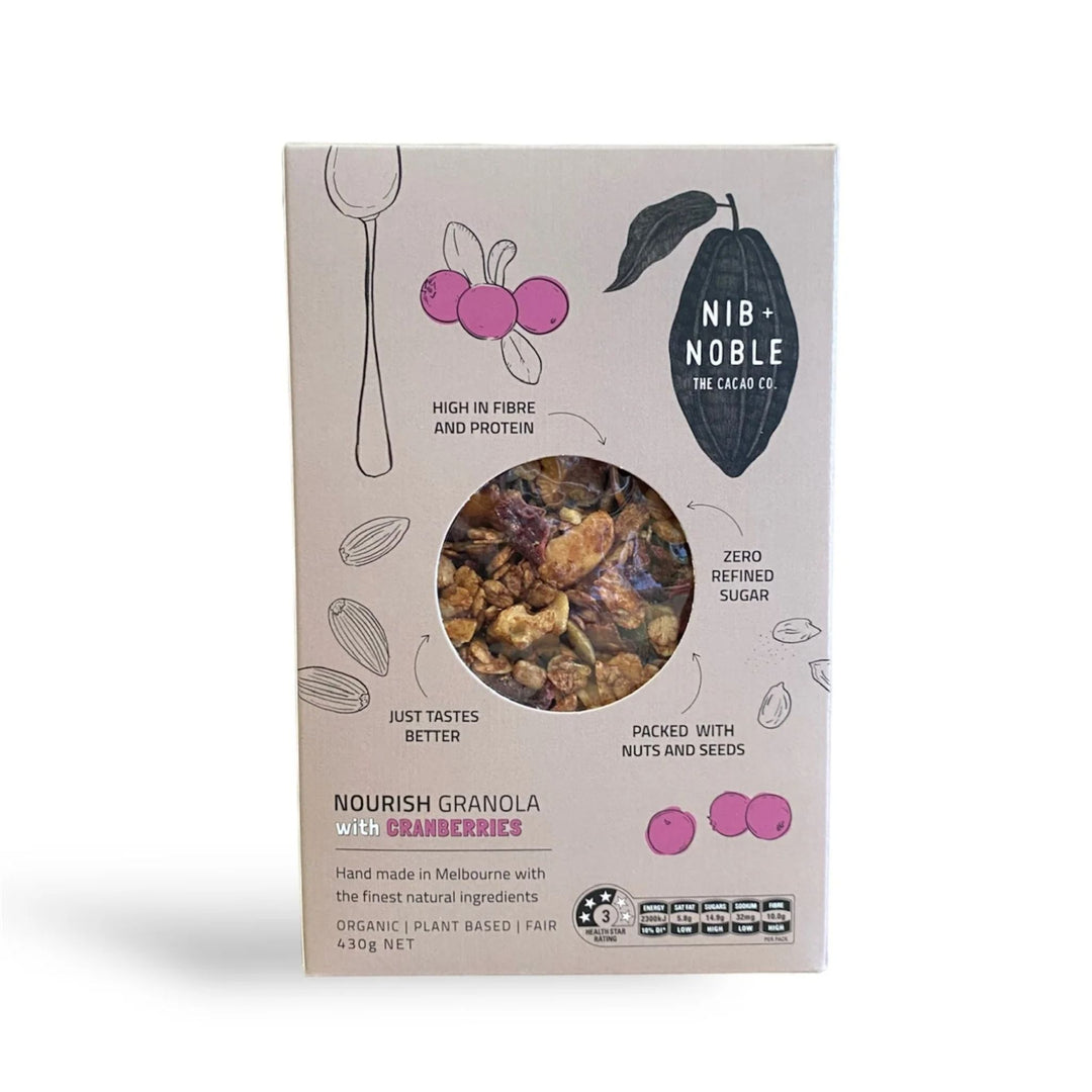 M39 - Nourish Granola With Cranberries (Sold Per 10G) Australia