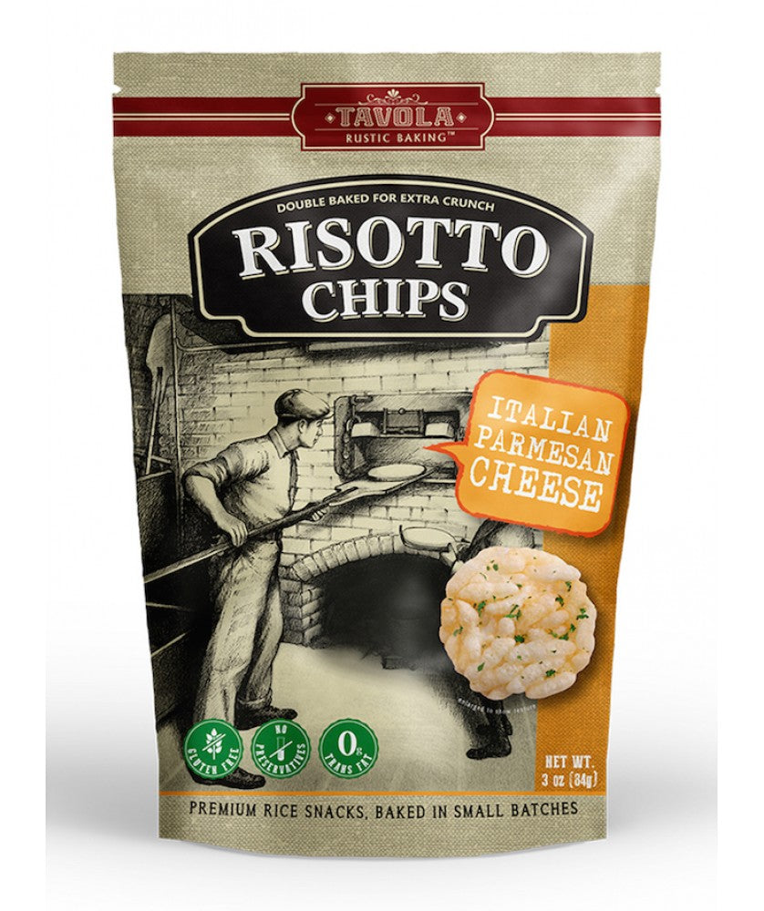 Risotto Chips - Italian Parmesan Cheese 84g - Slowood