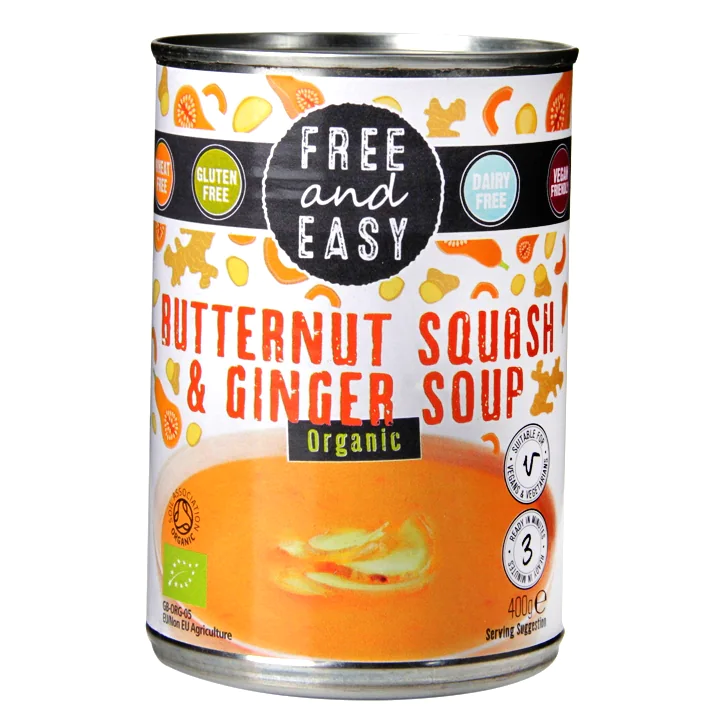 Butternut & Ginger Soup 400g - Slowood