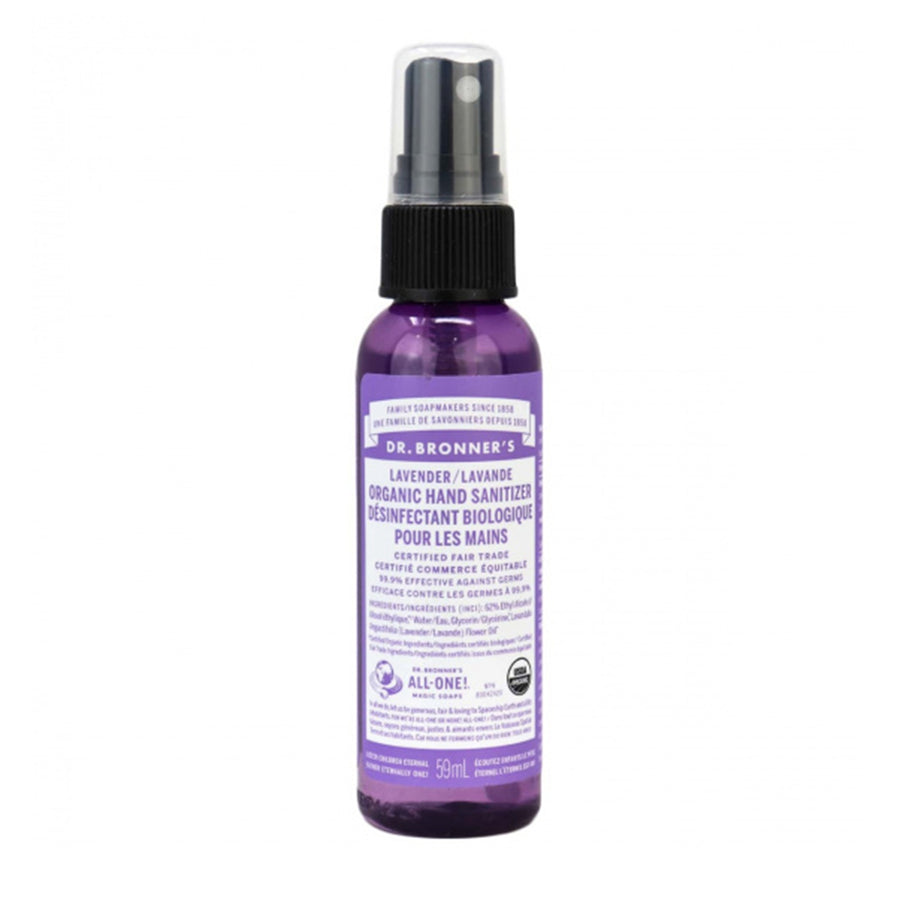 Organic Lavender Hand Sanitizer 60ml - Slowood