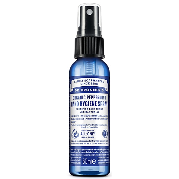 Organic Peppermint Hand Hygiene Spray 60ml - Slowood