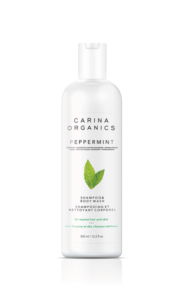 Shampoo & Body Wash  - Peppermint 360ml - Slowood