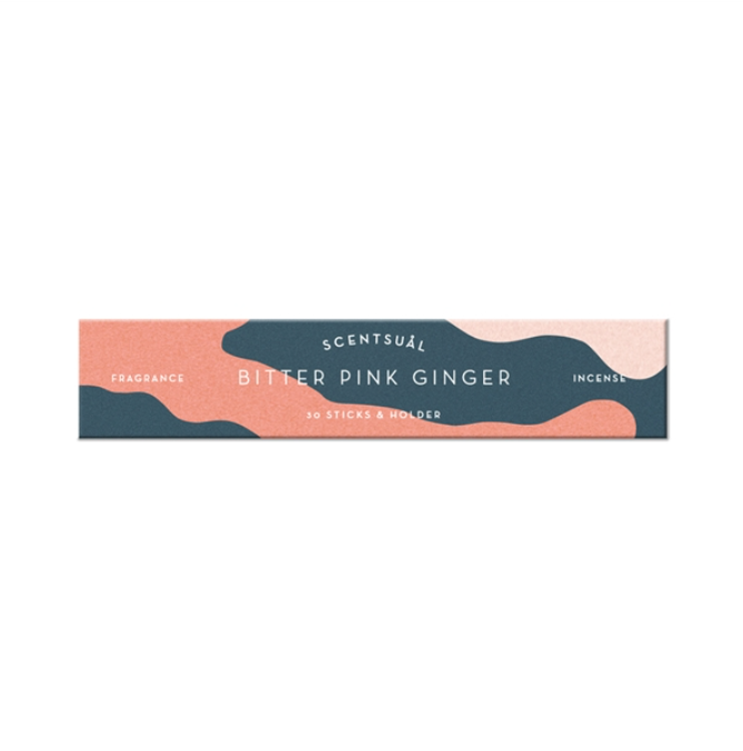 Bitter Pink Ginger (30 sticks & Holder) - Slowood