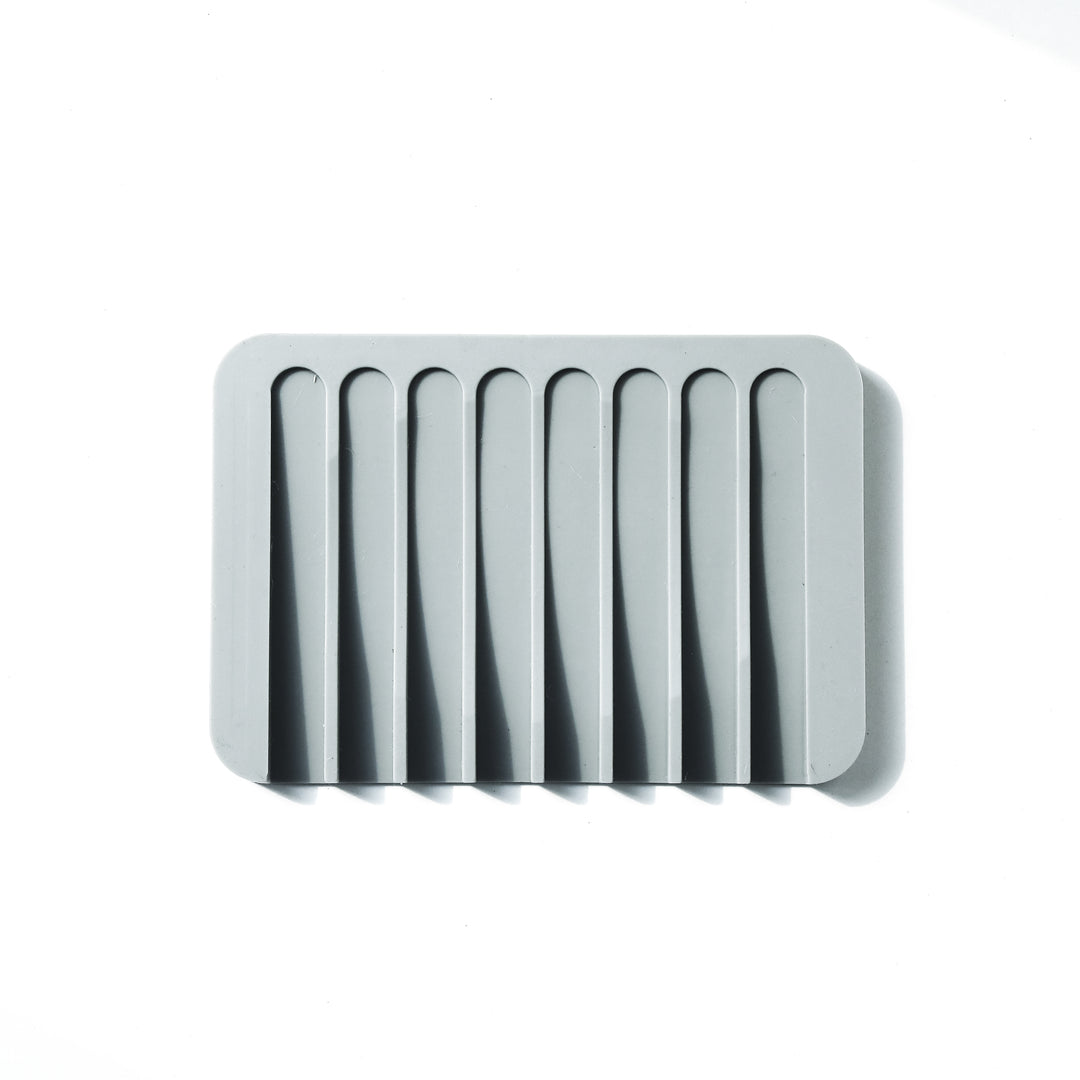 Silicone Soap Tray - Grey - Slowood