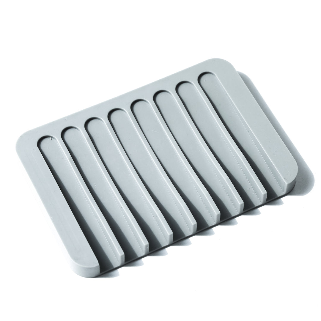 Silicone Soap Tray - Grey - Slowood